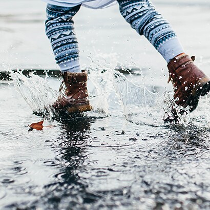 Boots in Water
